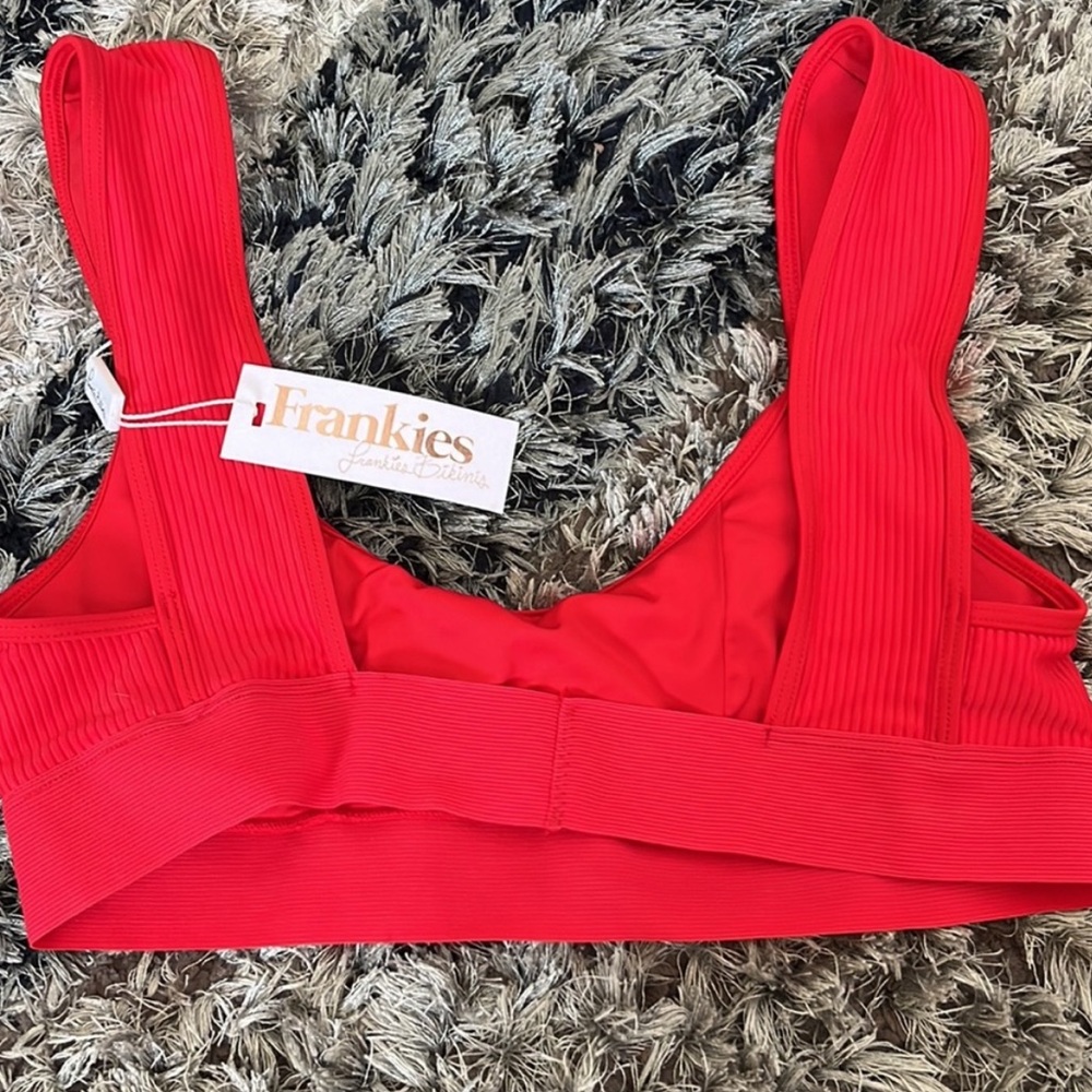 NWT Frankie’s Bikinis Ribbed Bikini Set - Picture 7 of 8